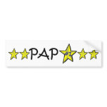 ¡Feliz día del padre - para el mejor! Bumper Stickers