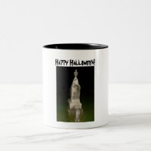 ¡Feliz Halloween! - Cementerio-Taza