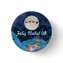 Feliz Natal 08 Pinback Buttons