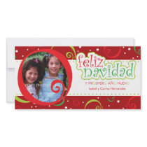 feliz navidad (alegre) photo cards by designbylogic feliz navidad (alegre) photo cards