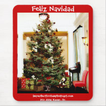 Feliz Navidad alfombrilla (Mousepad) by imperfectiomism Feliz Navidad alfombrilla (Mousepad)