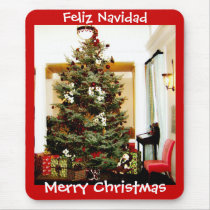Feliz Navidad alfombrilla (Mousepad) by imperfectiomism Feliz Navidad alfombrilla (Mousepad)