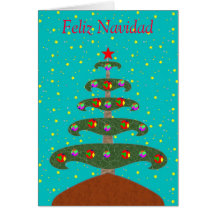 Feliz Navidad Arbol 1 Felicitacion