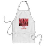 FELIZ NAVIDAD - Candy Canes Apron FELIZ NAVIDAD - Candy Canes Apron