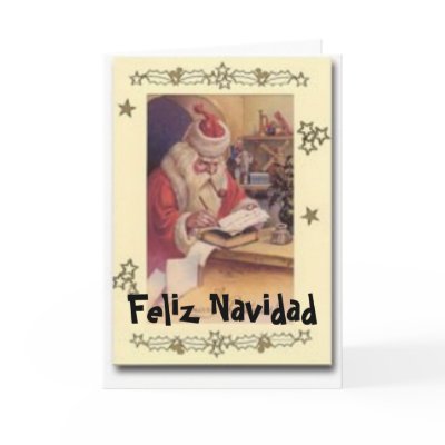 Feliz Navidad Cards by elgatomalo