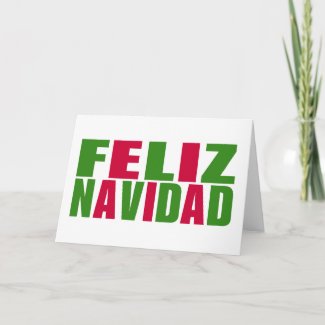 Feliz Navidad Greeting Cards