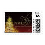 Feliz Navidad Christmas Postage Stamps