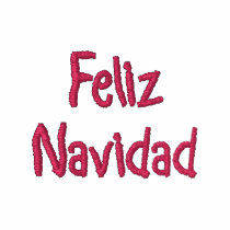 Feliz Navidad Embroidered Shirt embroidered shirts