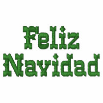 Feliz Navidad Embroidered Shirt embroidered shirts by imperfectiomism Feliz Navidad Embroidered Shirt embroidered shirts