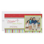 Feliz Navidad (Flor) photo cards