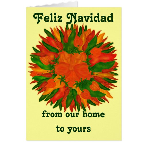 Feliz Navidad Greeting Card | Zazzle