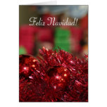 Feliz Navidad greeting card