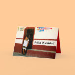 Feliz Navidad Holiday Card cards