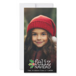 Feliz Navidad: One Large Photo Photo Card