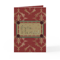 Feliz Navidad Spanish Merry Christmas Card