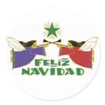 Feliz Navidad stickers