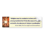 Fellowship Bumper Stickers