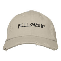 FELLOWSHIP EMBROIDERED BASEBALL CAP