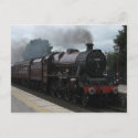 Fellsman steam train postcard