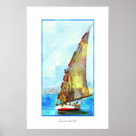 Felouca on the Nile (print)