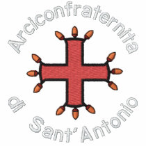 Felpa con logo Arciconfraternita di Sant'Antonio embroidered shirts