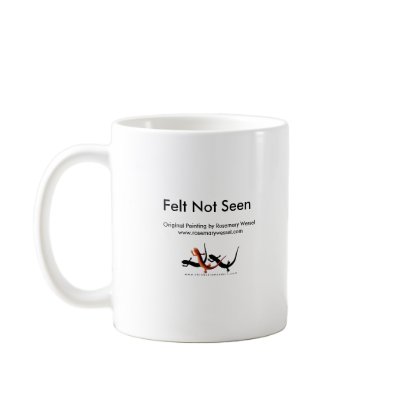 Felt Not Seen Mug by threesalamanders