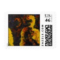 Felt Not Seen Postage Stamps by threesalamanders Felt Not Seen Postage Stamps