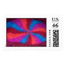 Felt Spiral postage by caiagrisar Felt Spiral postage