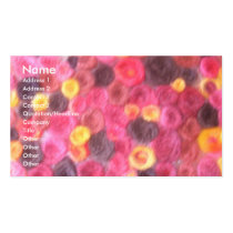 Felted Circles and Dots business cards by shayneemelissa Felted Circles and Dots business cards