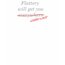 Fem. Gems_Flattery will get you underwear t-shirts