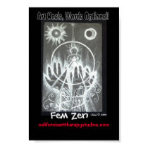 Fem- Zen - poster posters