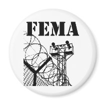 FEMA  Camps Refrigerator Magnet