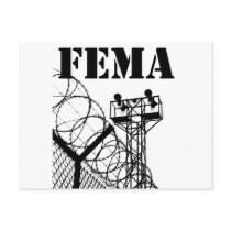 FEMA  Camps Postcards