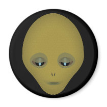 Female Aliens Magnet