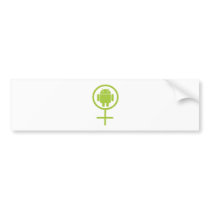 Female Android (Sign / Symbol) Bumper Stickers