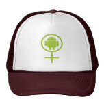 Female Android (Sign / Symbol) Mesh Hats