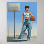Female Baller Poster