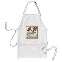 Female Barbarian aprons