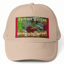 Female Bettas, Rock!!!2 Hat