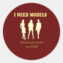 Female bikini models stickers