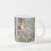Female Cardinal Mug mug