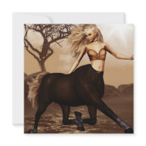 Female Centaur  Invitations