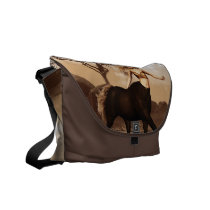 Female Centaur  Messenger Bag