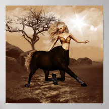 Female Centaur Posters