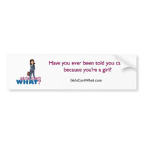 Female CEO Bumper Sticker