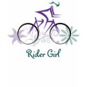 Female Cyclist-Rider Girl t-shirts by tammylj Female Cyclist-Rider Girl t-shirts