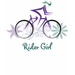 Female Cyclist-Rider Girl Shirt