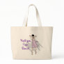 Female Dancer Dance Tote Bag