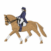 Female Dressage embroidered shirts by ZazzleEmbroidery Female Dressage embroidered shirts