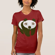 FEMALE ELECTRIC PANDA t-shirts